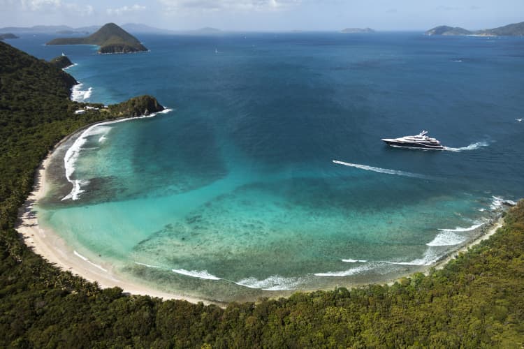 Yachts are a status symbol