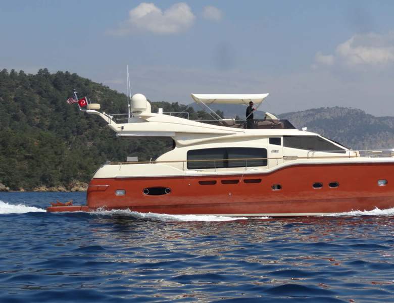 VICTORIA 69ft Ferretti Yachts luxury motor yacht - photo