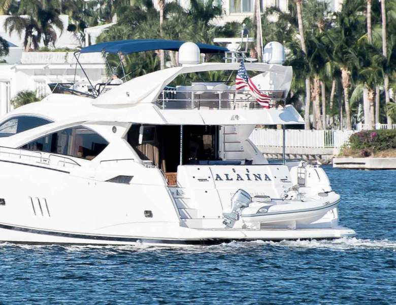 CA update: ALAINA - 82' (25m) Sunseeker