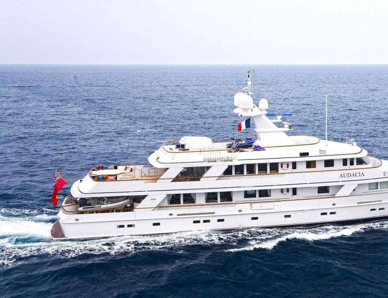 On Display At FLIBS AUDACIA - 159 Ft. (48.5m) Feadship
