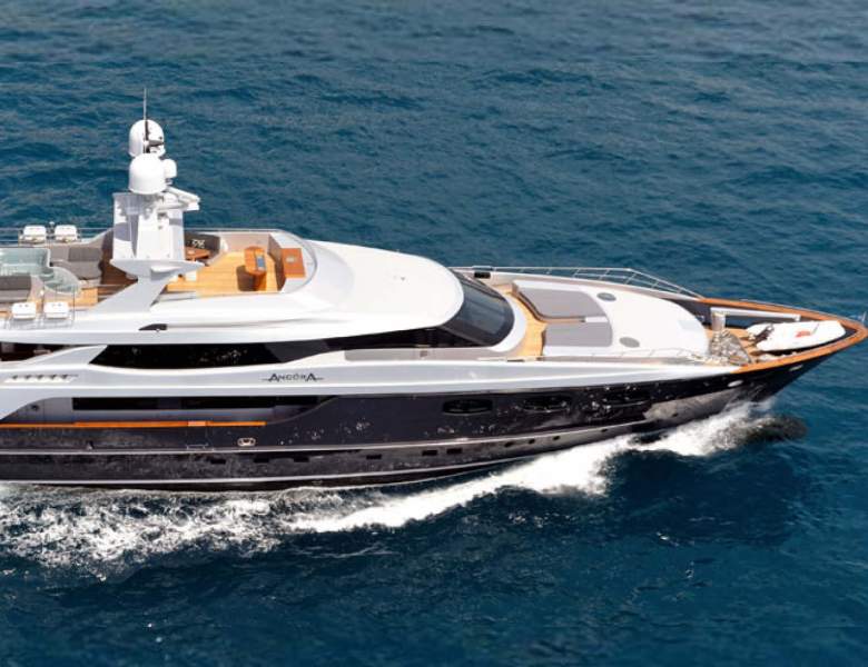 Moran Yacht & Ship sell Baglietto built ANCORA