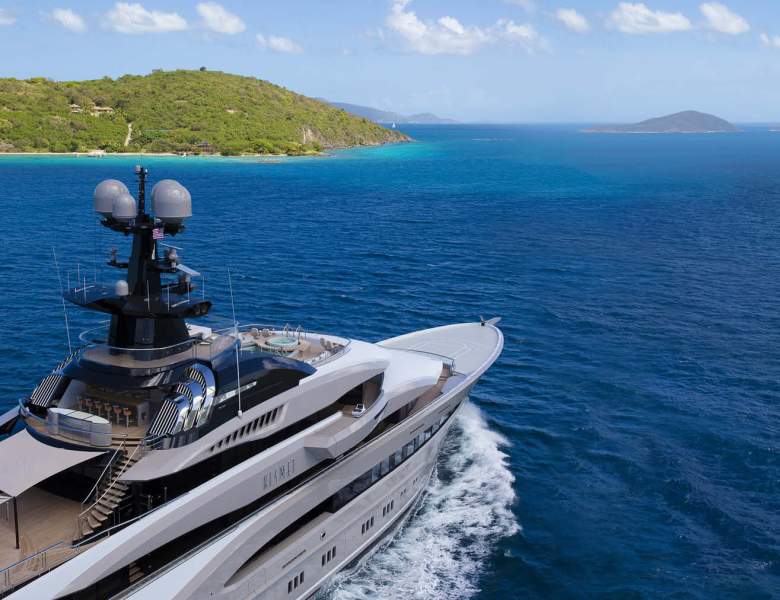 Seascape - Lurssen KISMET Joins Yacht Charter Fleet