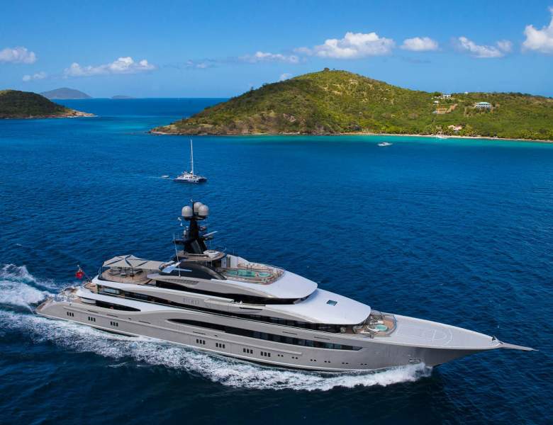 KISMET 312' (95m) Lurssen - Available for charter in the Bahamas & Caribbean