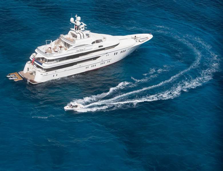 Charter Central Agency Update: LADY KATHRYN V - 200Ft (61m) Lurssen