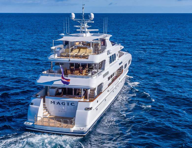 Now At Albany Marina, Bahamas: MAGIC - 130' (40m) Northern Marine