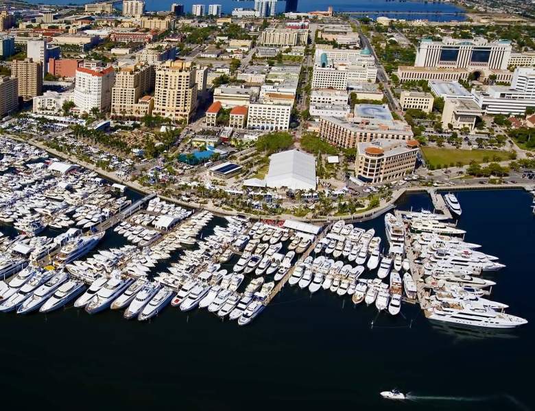 Harbor marina - On Display At Palm Beach Boat Show: SOLANDGE - 279ft (85m) Lurssen, 2013