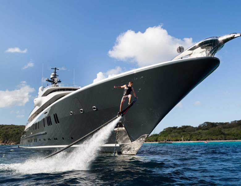 PHOENIX 2 - 297ft (90m) Lurssen - On Display: Antigua Charter Yacht Show!