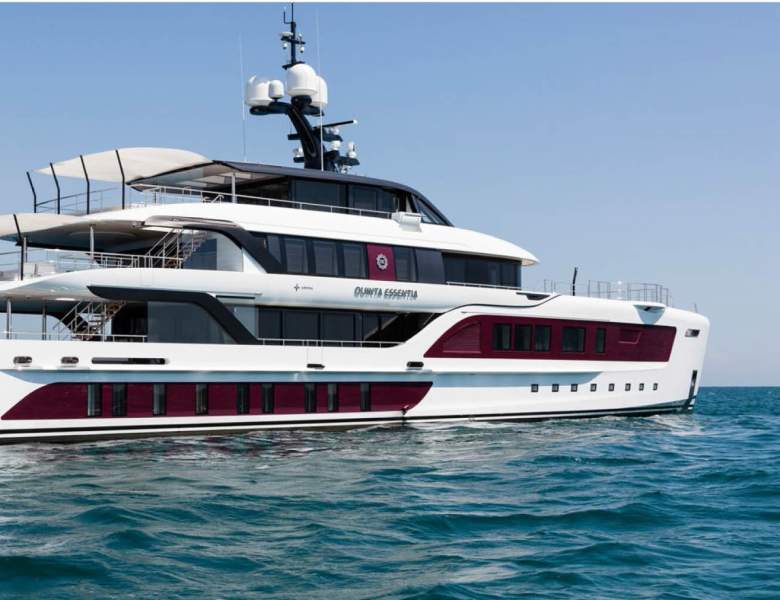 The First Admiral 55m QUINTA ESSENTIA Launched