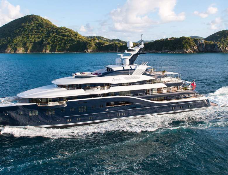 New Worldwide Charter CA: SOLANDGE - 279Ft (85m) Lurssen