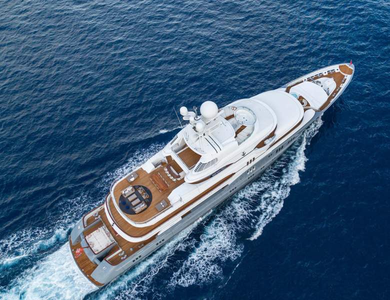 Sales CA Update: TV - 257' (78m) Lurssen 2008