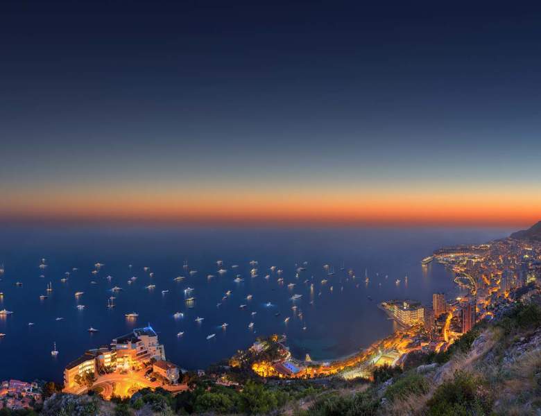 Coastal skyline - On Display at the Monaco Yacht Show 2016