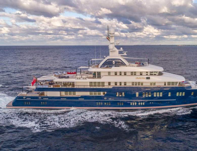 BELLA VITA - 248' (75.6m) Lurssen - Based In Nova Scotia This Summer!