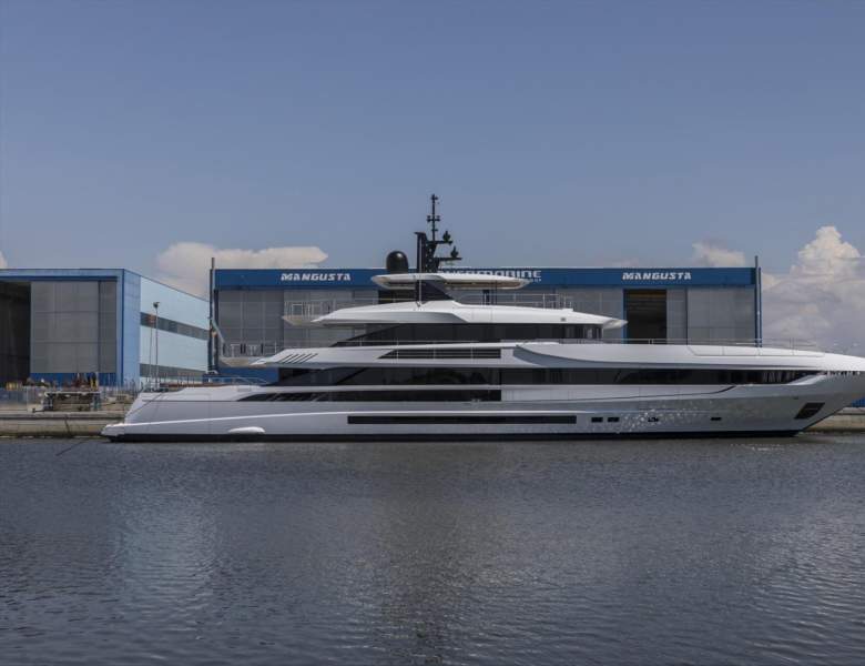 Project ALISA - 164' (50m) Mangusta Oceano 50 Launched!