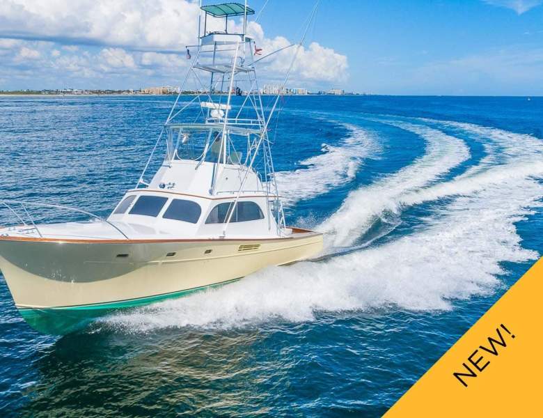 BIG WEDNESDAY 43ft Merritt Boat Works luxury motor yacht - photo