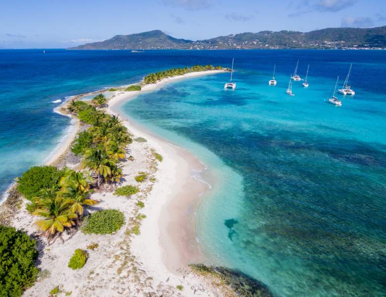 Island aerial view - Spring Travel Destinations You Won't Want to Miss