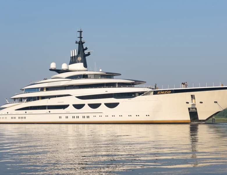 Project ENZO - 377' (115m) Lurssen - Launched!