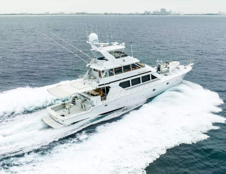 90 Hatteras SIR JON II New To Market