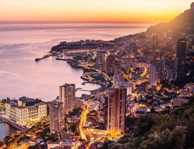 Coastal skyline - MARGUERITE & ENTOURAGE On Display In Monaco